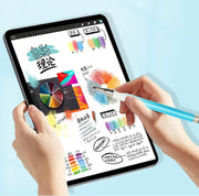 タッチペン 2本セット スタイラスペン 2way キャップ付き タブレット タッチパネル スマホ スマートフォン 持ち運び ゲーム イラスト おしゃれ シンプル PC 便利