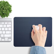マウスパッド PC周辺機器 パソコン用品 レザー調 四角形 スクエア型 フェイクレザー 防滑 滑り止め シンプル 無地 定番 ベーシック PC関連雑貨 テレワーク 在宅勤務 オフィス 会社 事務 黒 灰 ピンク 青 緑