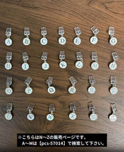 コネクタカバー NからZ iPhone用 Android用 スマホ タブレット MicroUSB用 TypeC用 防塵 保護キャップ アルファベット 英語