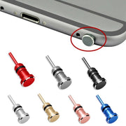 イヤホンジャックカバー キャップ 5個セット 3.5mm ステレオミニプラグ 端子 保護 ほこり ホコリ 防水 防塵 スマホ スマートフォン イヤフォン ヘッドホン 簡単 便利