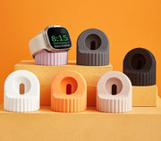 充電スタンド AppleWatch用 アップルウォッチ用 スマホ アクセサリー シリコン製 充電 スタンド 卓上 デスク周り シンプル 便利 お洒落 コンパクト 滑り止め