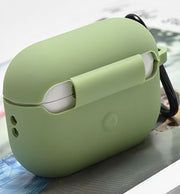 AirPods Pro エアーポッズ プロ 2 ケース カバー シリコン カラビナ付き ソフト 耐衝撃 イヤホン収納 キズ防止