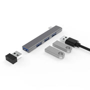 USBハブ USBポート 4in1 4ポート type-c USB3.0 USB2.0 直角 PCアクセサリー コネクター 増設 多機能 マウス キーボード プリンター 充電 薄型 コンパクト ノートPC パソコン Macbook Windows