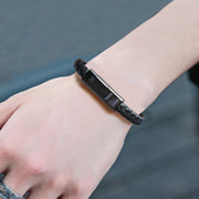 ブレスレット型USBケーブル 充電ケーブル アクセサリー メンズ レディース Type-C microUSB スマホ iPhone スマートフォン タブレット レザー調 フェイクレザー