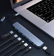 USBハブ HUB USB TYPE-C ケーブル パソコン 携帯 スマホ 転送 データ 拡張 周辺機器 パソコングッズ シンプル 増設