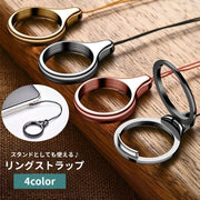 リングストラップ スマホストラップ スマホスタンド 携帯ストラップ 落下防止 フィンガーストラップ スマホアクセサリー シンプル スマホリング スマートフォン 携帯電話