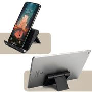 スマホスタンド タブレットスタンド 2個セット スマホアクセサリー iPadスダンド 角度調節可 軽量 折りたたみ 持ち運び 持ち歩き コンパクト 滑り止め 携帯スタンド スマートフォンスタンド 卓上 便利グッズ シンプル 単色 カジュアル 黒 白 青 ピンク 黄 赤 緑 紫