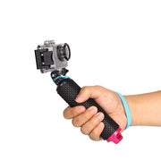 GoPro用自撮り棒 セルカ棒 ハンドグリップ ゴープロ用 ストラップ付き シンプル 持ち運び 持ち歩き 自撮り 自分撮り 撮影 カメラアクセサリー