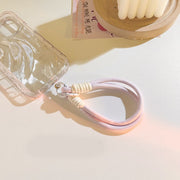 スマホストラップ プレート付き ハンドストラップ リストストラップ 手首掛け 携帯ストラップ 落下防止 ストラップホルダー 挟むだけ 紛失防止 丸紐 シンプル カジュアル スマホアクセサリー