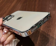 iPhoneカバー iPhoneケース スマホカバー スマホケース スマホ用アクセサリー スマホ関連雑貨 光沢 ツヤ 鏡面 透明 クリア ゴールドカラー シルバーカラー ピンク ブルー シンプル カジュアル クール かっこいい 可愛い キュート おしゃれ