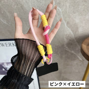 スマホストラップ ハンドストラップ リストストラップ ストラップホルダー付き ケースに挟むだけ 手首掛け 落下防止 丸紐 携帯ストラップ スマホアクセサリー 携帯電話
