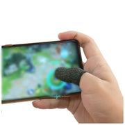 指サック スマホ用 1組 1ペア ゲーム スマホ操作 操作性アップ 指カバー 手汗対策 指紋防止 高感度 親指 モバイルゲーム 音ゲー スマートフォン タブレット