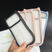 iPhoneケース iPhoneカバー スマホケース スマホカバー 猫耳 ネコ耳 背面保護 傷予防 傷防止 携帯ケース iPhone17 iPhone16e  iPhone17Pro Air Pro Max Plus SE  iPhone15 15Pro かわいい パステル ブラック 黒 無地 シンプル クリア アイフォン スマートフォン 携帯電話