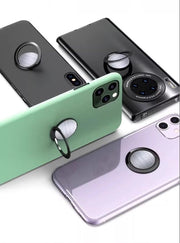 ホールドリング スマホリング リングホルダー 単品 1個 指輪型 折りたたみ 360度回転 スマホアクセサリー 磁石 マグネット スタンド 落下防止 上品 シンプル 便利 おしゃれ