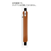 タッチペンホルダー タッチペンケース iPad用 タブレットペン カバー ゴムバンド フェイクレザー 高級感 持ち運び 持ち歩き 挿すだけ