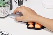リストレスト マウス用 手首 クッション パッド サポート シリコン 滑り止め パソコン周辺機器 PC用品 猫の手 肉球 ぷにぷに やわらかい かわいい