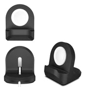 充電スタンド Apple Watch アップルウォッチ 充電 スタンド 卓上 シンプル 無地 単色 コンパクト 滑り止め