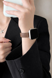 腕時計用ベルト apple watch用 マグネット カンタン着脱 ワンタッチ 互換バンド レザー調 レディース メンズ 男女兼用 ユニセックス 着せ替え 交換ベルト アップルウォッチ用 付け替え おしゃれ かわいい カラフル かっこいい スタイリッシュ メンテナンス 磁石 スムーズ applewatch用