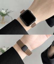 腕時計用ベルト apple watch用 マグネット カンタン着脱 ワンタッチ 互換バンド レザー調 レディース メンズ 男女兼用 ユニセックス 着せ替え 交換ベルト アップルウォッチ用 付け替え おしゃれ かわいい カラフル かっこいい スタイリッシュ メンテナンス 磁石 スムーズ applewatch用
