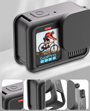GoPro用 シリコンケース バッテリーカバー レンズカバー ハンドストラップ ストラップ 5点セット Hero13 落下防止 傷防止 保護