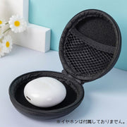 イヤホンケース 小物入れ ミニポーチ イヤホン収納 収納 ケース マルチケース コインケース 丸型 小型 ファスナー