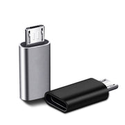 変換アダプター TypeC Micro USB TypeB コネクタ タイプC 充電 データ転送 パソコン PC スマートフォン 携帯 タブレット アンドロイド スマホ モバイル OTGアダプター マイクロ タイプB