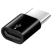 変換アダプター 単品 1個 Micro USB2.0 to Type-C Android コネクタ 充電 データ転送 スマートフォン 携帯 タブレット 小型 ミニ ブラック ホワイト