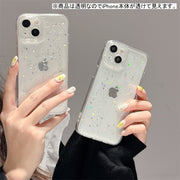 iPhone用ケース iPhone用カバー スマホケース スマホカバー クリア 透明 背面保護 傷予防 傷防止 おしゃれ かわいい