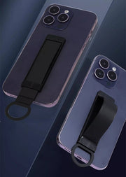 スマホベルト スマホバンド 落下防止 スマホホルダー スタンド機能 軽量 シンプル 薄型 貼り付け おしゃれ スマートフォン 便利 簡単
