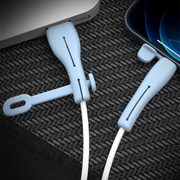 ケーブルカバー ケーブルプロテクター 断線防止 キャップ付き  iPhone用 Android用 Lightning用 TypeC用 USB フタ付き まとめる 電器 充電ケーブル 保護カバー シリコンカバーシンプル かわいい おしゃれ スマホ スマートフォン