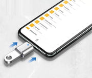 変換アダプター Type-C USB 3.0 コネクタ タイプC 充電 データ転送 アクセサリー パソコン PC スマートフォン 携帯 タブレット アンドロイド スマホ モバイル OTGアダプター PCアクセサリー シンプル 便利グッズ コンパクト 黒 銀色 金色