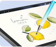 タッチペン スタイラスペン 2in1 2way ディスク 円盤型ペン先 キャップ付き スマホ タブレット iPhone iPad