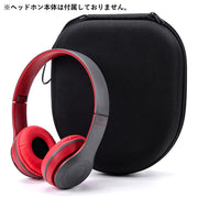 ヘッドホンケース ヘッドホン収納 ストラップ付き メッシュポケット ファスナー 持ち運び 軽量 汚れ防止 耐衝撃 ヘッドフォン ヘッドセット ヘッドホン用アクセサリー