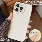 iPhoneケース カバー スマホケース 耐衝撃 背面保護 ソフトケース 柔らかい シリコン 砂 サンド シンプル お洒落 かわいい