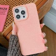 iPhoneケース カバー スマホケース 耐衝撃 背面保護 ソフトケース 柔らかい シリコン 砂 サンド シンプル お洒落 かわいい