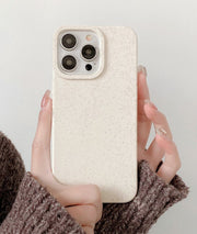 iPhoneケース カバー スマホケース 耐衝撃 背面保護 ソフトケース 柔らかい シリコン 砂 サンド シンプル お洒落 かわいい
