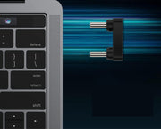 変換アダプタ Type-C オス to Type-C オス 180度 方向転換 U型 アダプター タイプC パソコン周辺機器 PCアクセサリー スマホ スマートフォン 携帯 コネクタ
