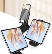 スマホスタンド タブレットスタンド スマホ周辺雑貨 スマホ関連雑貨 折り畳み式 角度調整可能 防滑 滑り止め付き 長方形 コンパクト 小さめ 薄型 持ち運び シンプル