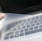キーボードカバー ノートパソコン用 パソコン用品 クリア 半透明 シリコン 柔らかい 薄手 汚れ防止 ホコリ防止 防水