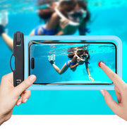 スマホ用防水ケース 防水ポーチ スマートフォン ウォータープルーフ スマホアクセサリー スマホカバー タッチ可能 防水 防雨 お風呂 プール 海水浴 スキューバダイビング 水中 便利