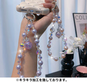 スマホストラップ スマートフォンストラップ 携帯ストラップ 装飾用ストラップ レディース 女性 シート付き ビーズ フェイクパール おしゃれ かわいい スマホ 携帯 装飾 飾り ストラップ