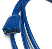 USB3.0 延長ケーブル 延長コード TYPE-A オス メス 電源コード 充電 給電 高速データ転送 5.0Gbps 黒 青