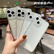 スマホカバー スマホケース iPhoneケース iPhoneカバー ユニセックス 男女兼用 女性 レディース メンズ 男性 お揃い ペアルック スマホアクセサリー スマホ関連雑貨 無地 透明 クリア シンプル カジュアル おしゃれ