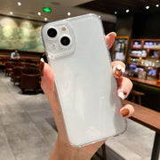 スマホカバー スマホケース iPhoneケース iPhoneカバー ユニセックス 男女兼用 女性 レディース メンズ 男性 お揃い ペアルック スマホアクセサリー スマホ関連雑貨 無地 透明 クリア シンプル カジュアル おしゃれ