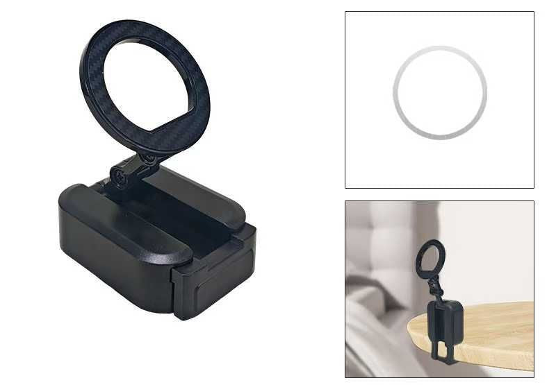 スマホホルダー タブレットホルダー 磁石 強力 マグネット 折りたたみ 商品画像4