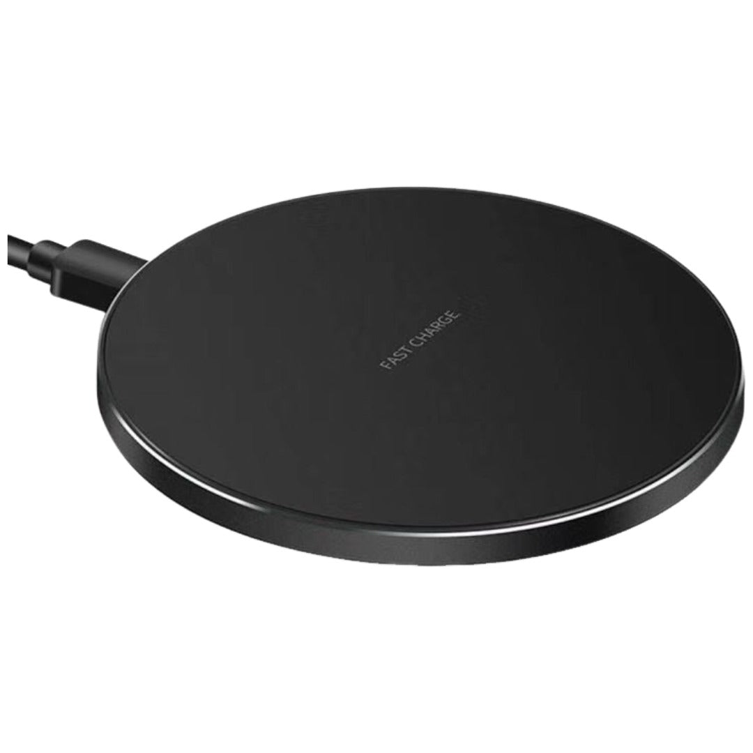 ワイヤレス充電器 スマホ充電器 急速充電 高速充電 置くだけ充電 最大10W ワイヤレスチャージ スマートフォン スマホ 薄型 スリム 携帯 iPhone Apple リチウム