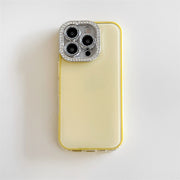 iPhone用カバー iPhone用ケース スマホカバー スマホケース iPhone用アクセサリー スマホ用アクセサリー iPhone関連雑貨 スマホ関連雑貨 ラインストーン 無地 キラキラ シンプル カジュアル ポップ 可愛い キュート おしゃれ