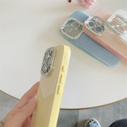 iPhone用カバー iPhone用ケース スマホカバー スマホケース iPhone用アクセサリー スマホ用アクセサリー iPhone関連雑貨 スマホ関連雑貨 ラインストーン 無地 キラキラ シンプル カジュアル ポップ 可愛い キュート おしゃれ