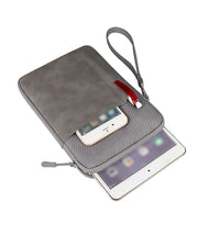 タブレットケース ノートパソコンケース 保護カバー タブレットカバー 収納ケース 保護ケース タブレットアクセサリー 外ポケット PCバッグ インナーケース iPad mini アイパッド ファスナー 無地 単色 シンプル 9.7 10.8 7.9 8インチ ビジネス カジュアル おしゃれ