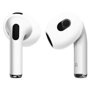 AirPods用イヤホンカバー 1ペア 2個セット 第4世代 第3世代 イヤーピース イヤーキャップ シリコン エアーポッズ 滑り止め 落下防止 防汚 汚れ防止 便利 付けたまま充電